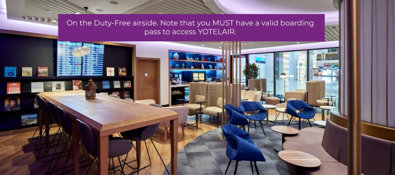 Yotelair Istanbul Airport, Duty Free - International Transit Area Exteriér fotografie